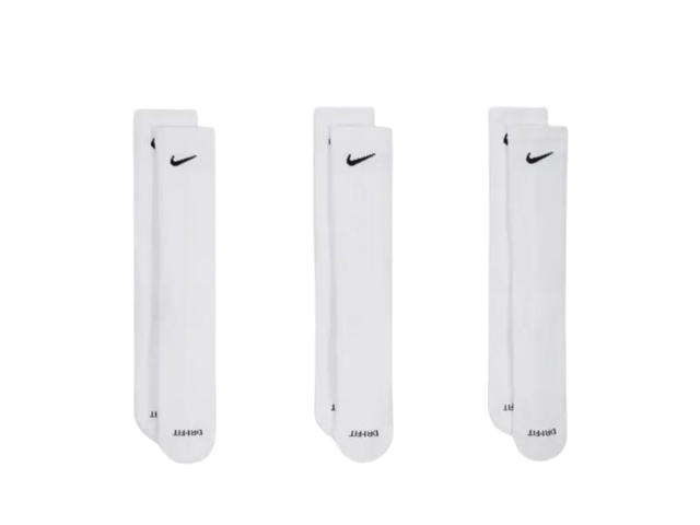 Nike Nike x Stussy Cushioned Crew Socks (3 Pairs) White - view 1