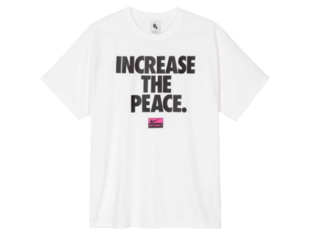 Nike Nike x Stussy Increase The Peace Tee White - view 1