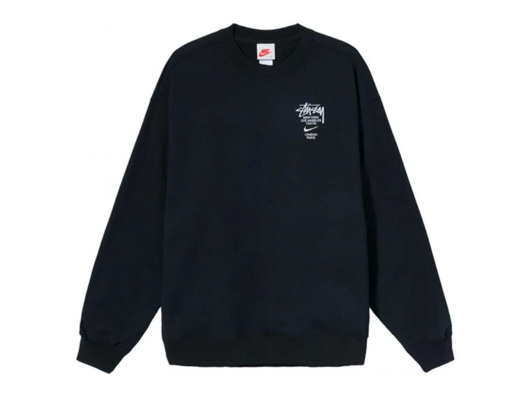 Nike Nike x Stussy International Crewneck Sweatshirt Black