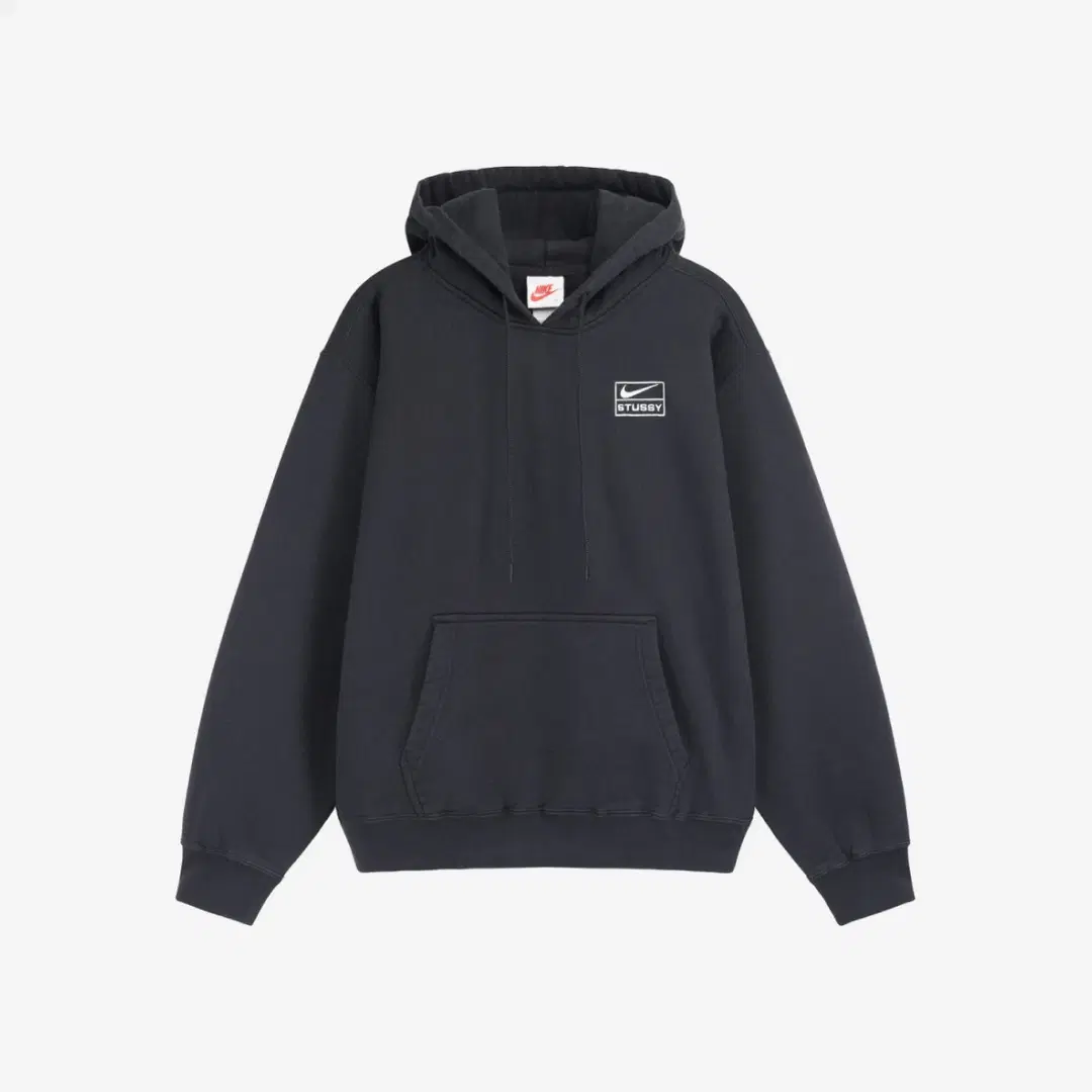 Nike Nike x Stussy NRG RA Washed Pullover Hoodie Black (DN4028-010)