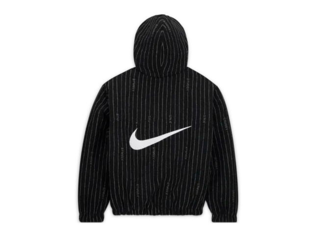 Nike Nike x Stussy Striped Wool Jacket Black - view 2