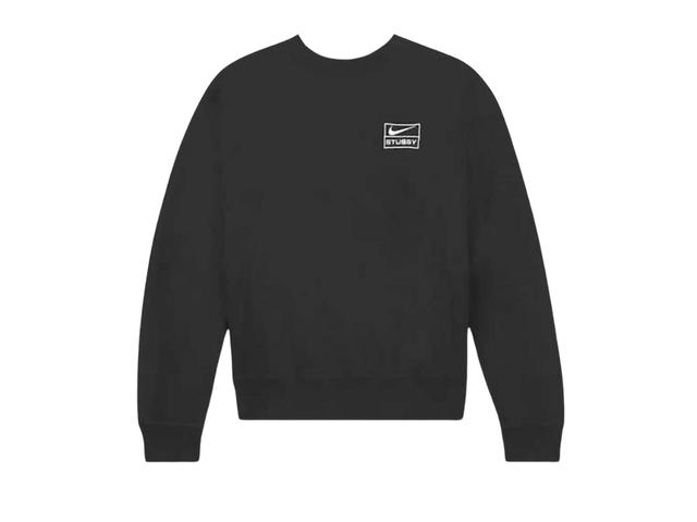 Nike Nike x Stussy Wash Crew Fleece Black - view 1