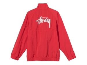 Buy Nike x Stussy Windrunner Jacket Habanero Red at Sasom – Authentic and Ready to Ship