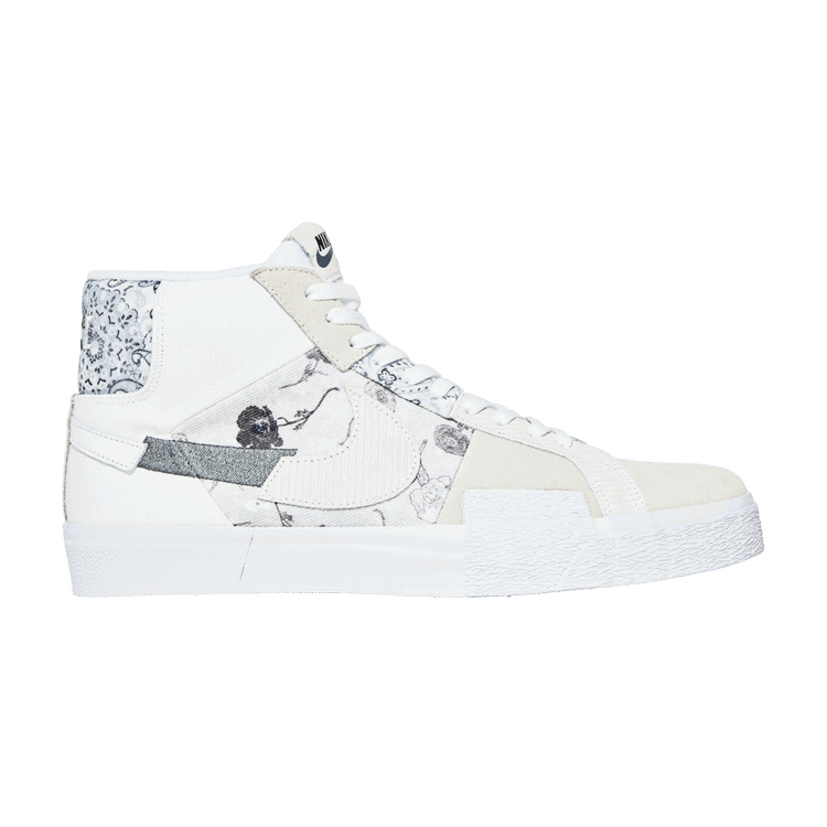 Nike Nike SB Zoom Blazer Mid Premium Floral White Grey