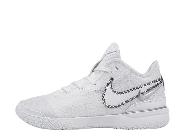 Nike Nike Zoom LeBron NXXT Gen White Metallic Silver - view 2
