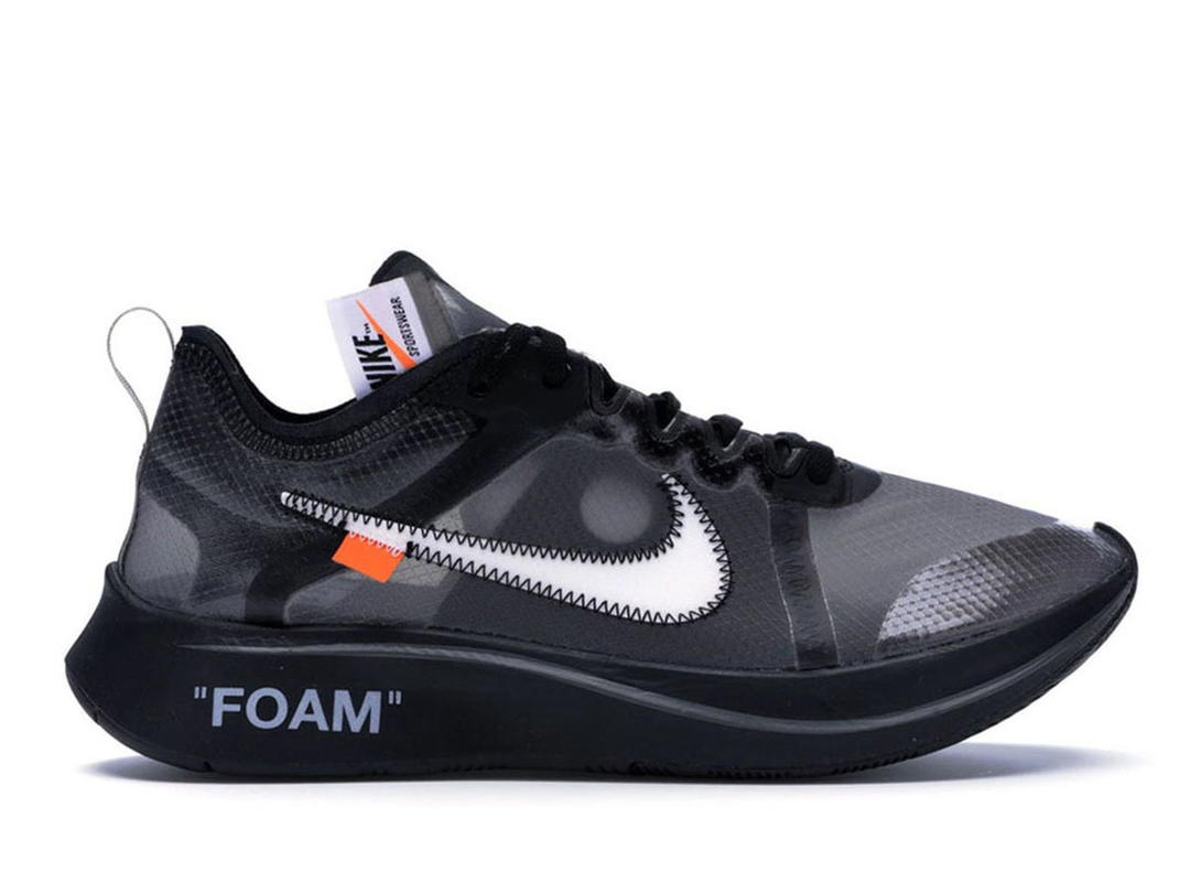 Nike Nike Zoom Fly Off-White Black Silver