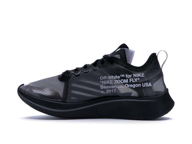 Nike Nike Zoom Fly Off-White Black Silver - view 2