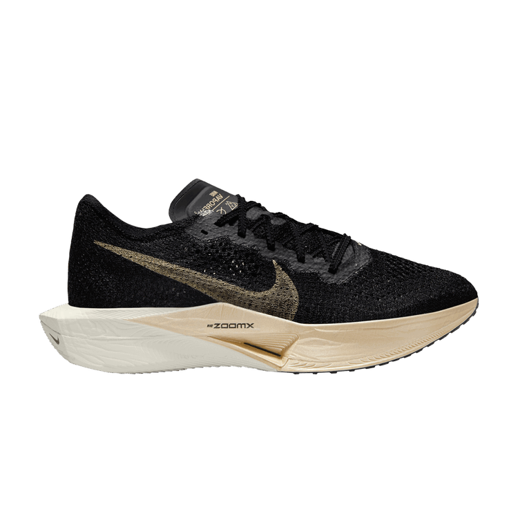 Nike Nike ZoomX Vaporfly 3 Black Metallic Gold Grain
