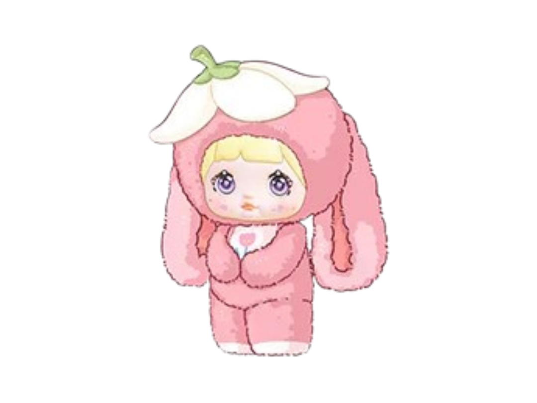 Nommi (เช็คการ์ด) Nommi Tulip (Nommi Garden Rabbit Series Plush Blind Box)