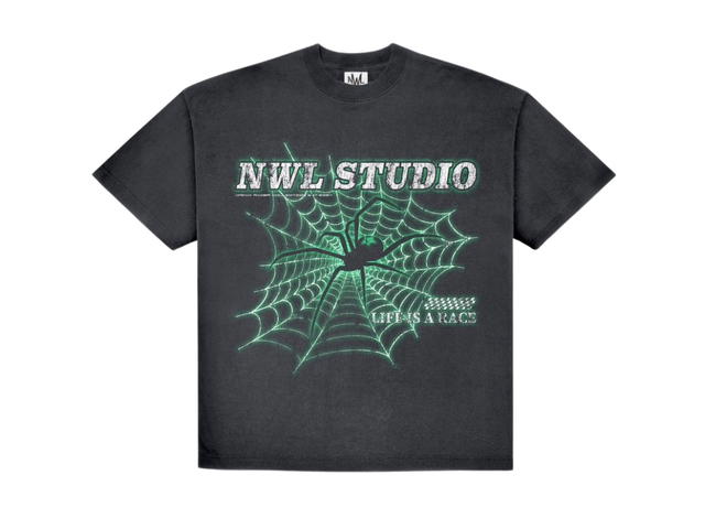 NWL NWL24 Dream racer 03 Boxy T-Shirt Blackfade - view 1