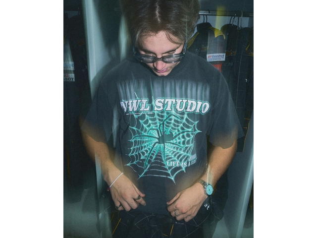 NWL NWL24 Dream racer 03 Boxy T-Shirt Blackfade - view 3