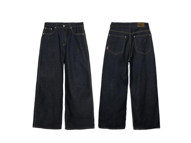 NWL  RR03 Raw Denim Baggy - view 3
