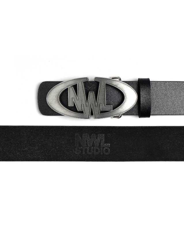 NWL RR06 Logo Belt Matte Silver - view 3