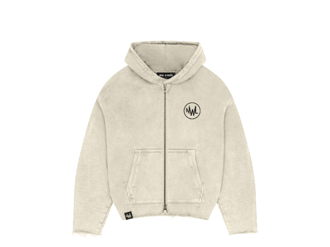 NWL SH03 Sand Stone HOODIE CREAM (ครีม)