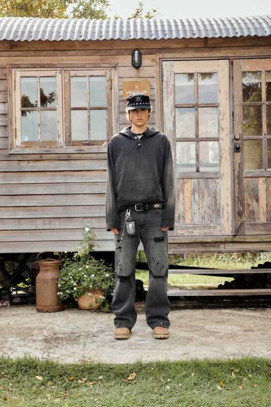 NWL NWL  Vixen Flare Jeans Vintage BlackFade - view 5