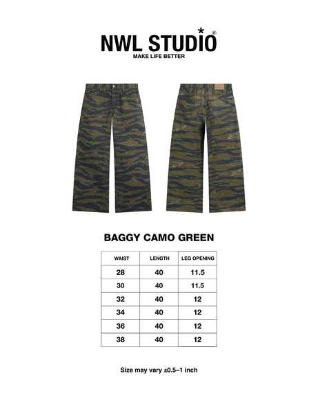 NWL NWL Baggy Camo Green - view 3
