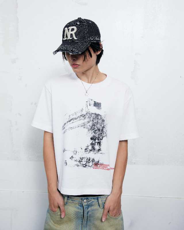 NWL NWL BTS Boxy Tee White - view 5