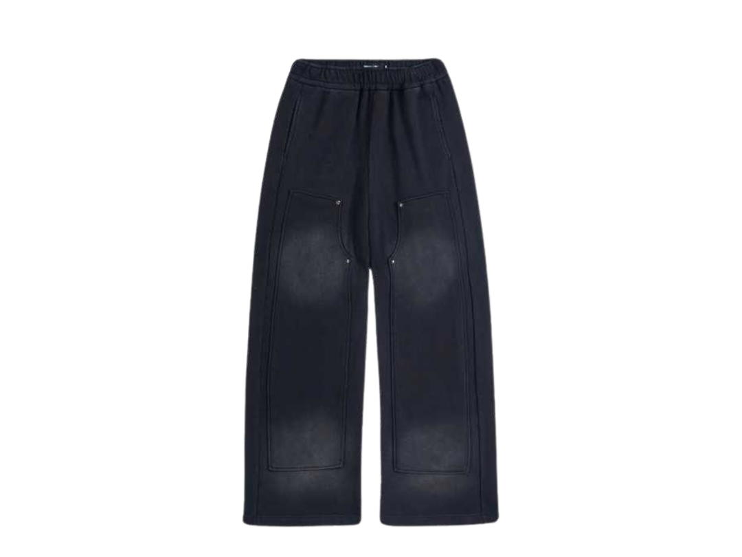NWL NWL Double Knee Sweat Pant Black Fade