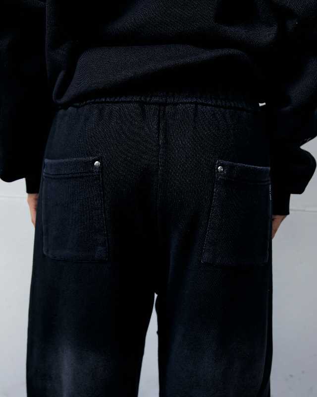 NWL NWL Double Knee Sweat Pant Black Fade - view 6