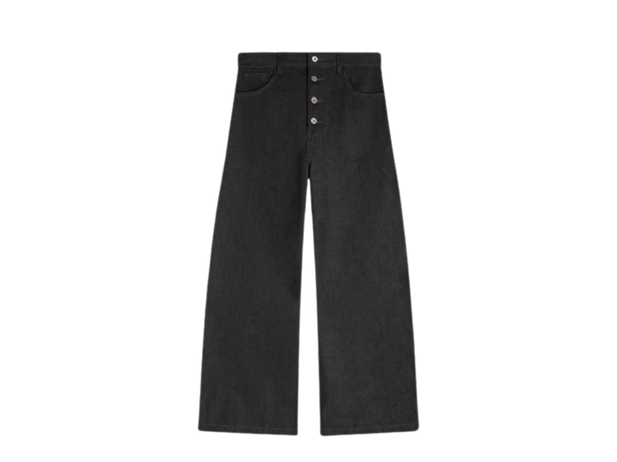 NWL NWL Double Raw Denim Baggy Black