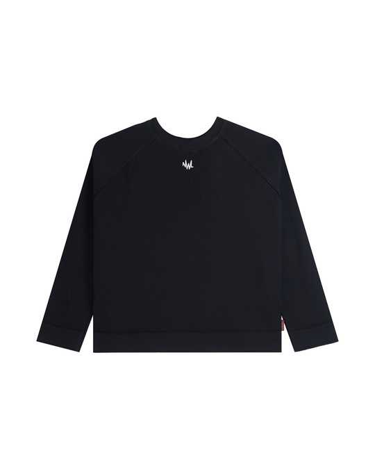 NWL NWL Henley Shirt long Sleeve Waffle Black - view 2