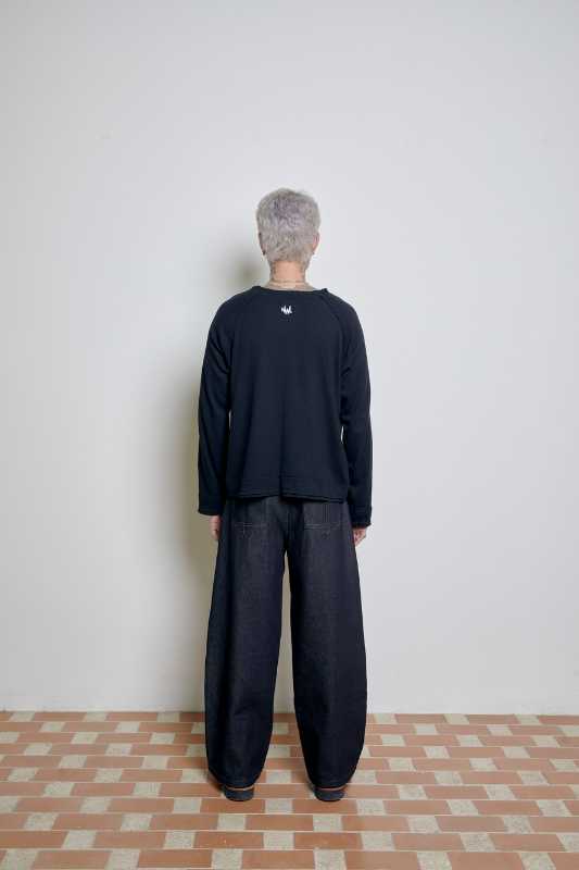 NWL NWL Henley Shirt long Sleeve Waffle Black - view 7
