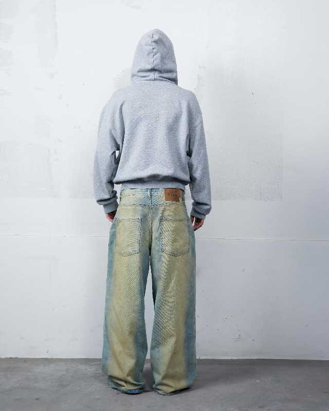 NWL NWL Hoodie Zip Fade Plaid Hood Gray - view 6