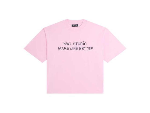 NWL NWL Make Life Better Pink Boxy - view 1