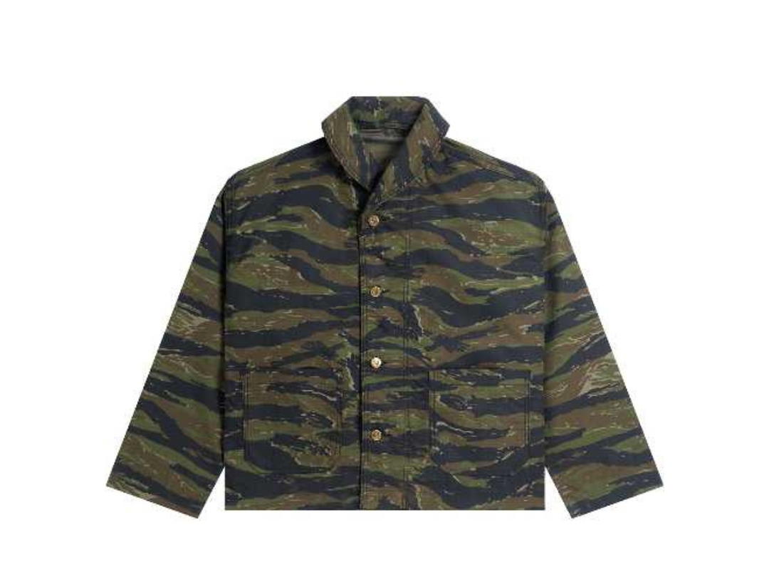 NWL NWL Shawl Collar Field Jacket Camo Green