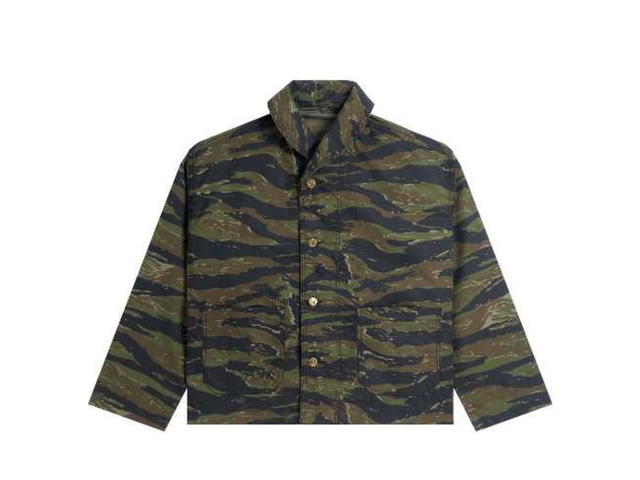 NWL NWL Shawl Collar Field Jacket Camo Green - view 1