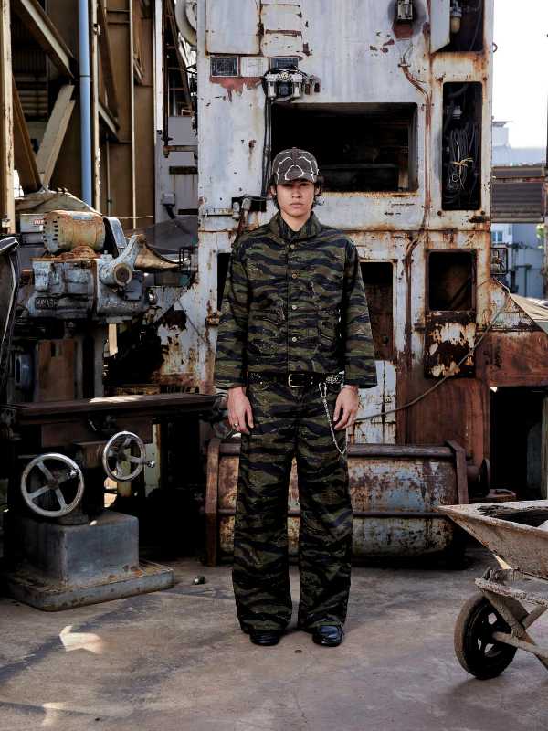 NWL NWL Shawl Collar Field Jacket Camo Green - view 4