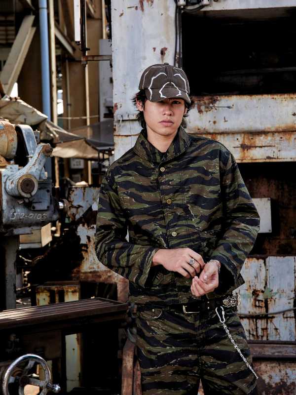 NWL NWL Shawl Collar Field Jacket Camo Green - view 6
