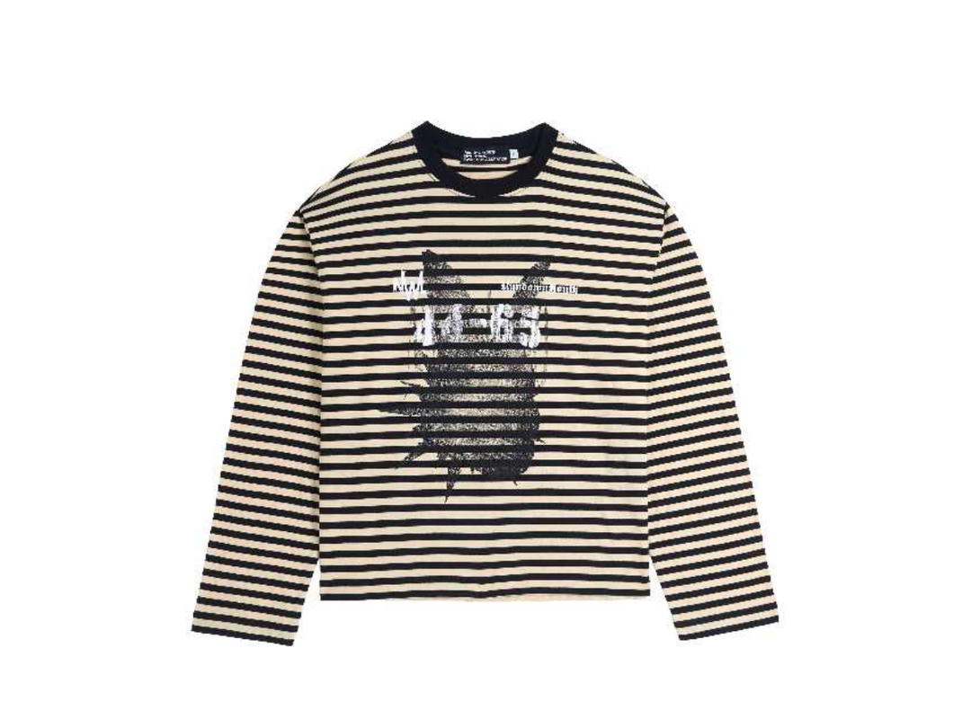 NWL NWL Striped Tee Long Sleeve Yellow Black