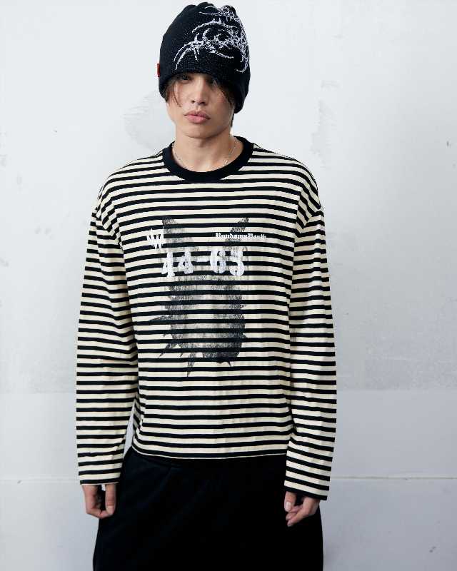 NWL NWL Striped Tee Long Sleeve Yellow Black - view 3