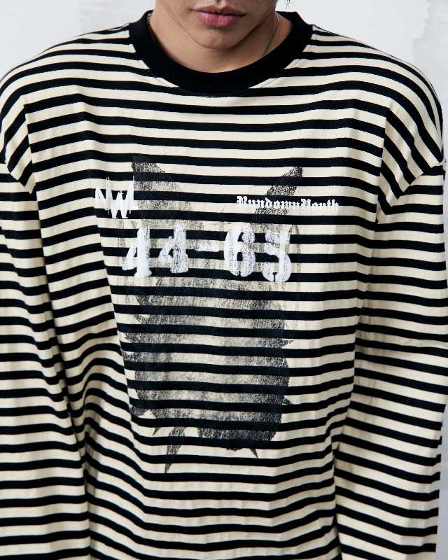 NWL NWL Striped Tee Long Sleeve Yellow Black - view 5