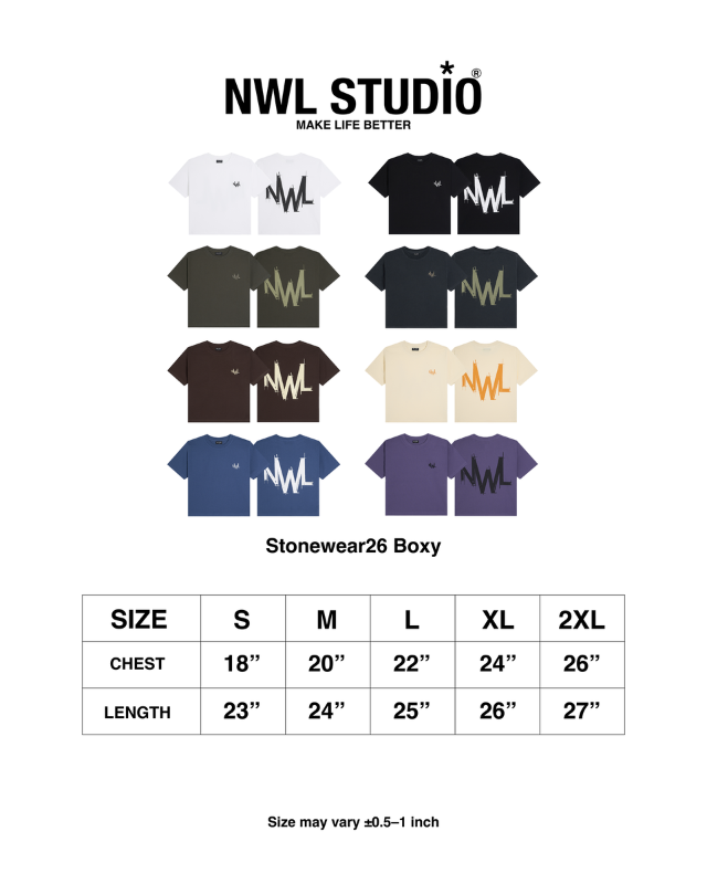 NWL NWL SW6 Stonewear2026 Boxy Brown - view 8