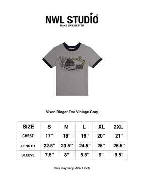 NWL NWL Vixen Ringer Tee Vintage Gray - view 2