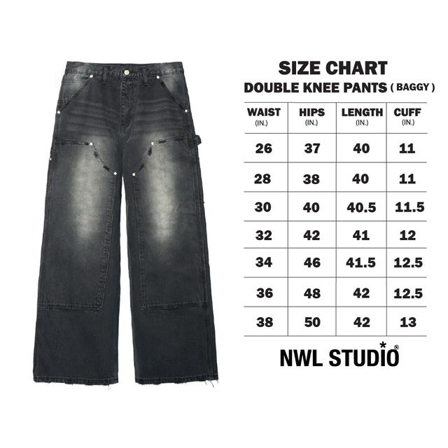 NWL NWL24 OG First Dreamer 15 Baggy Pant Blackfade - view 5