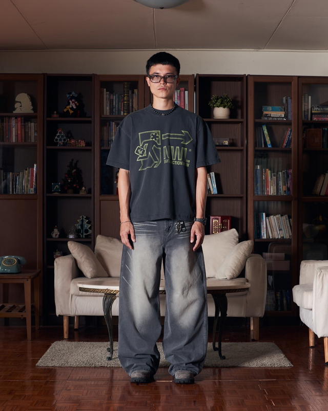 NWL NWL24 OG First Dreamer 16 Baggy Pant Gray  - view 3