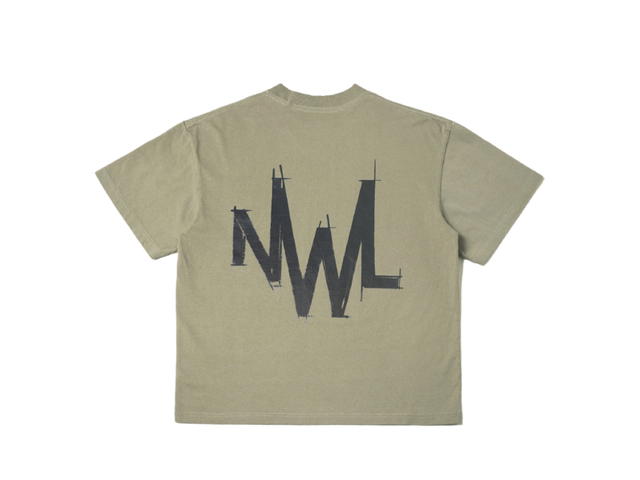 NWL NWL24 Stonewear 06 Boxy T-Shirt Emerald Stone DYED - view 1