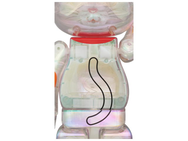 Medicom Toy NY@BRICK Maneki Neko 10,000,000 Ryo Transparent Plating 100% & 400% - view 2
