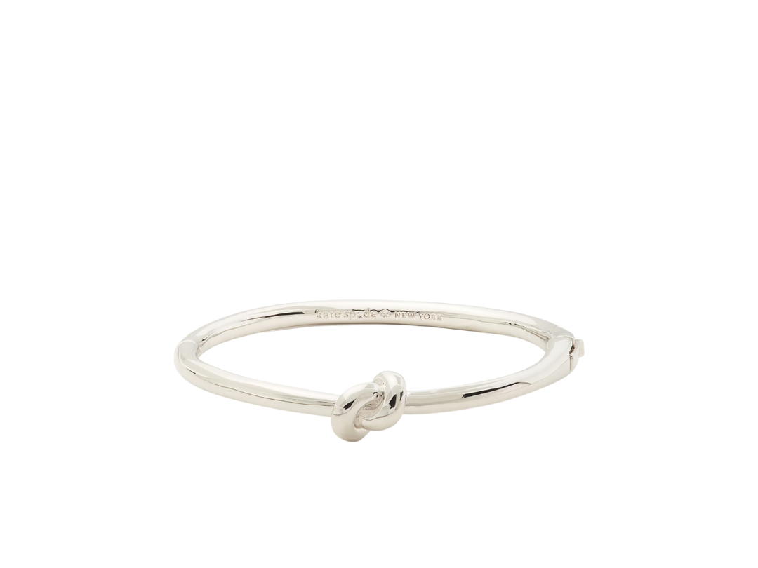 Katespade Katespade Sailor's Knot Hinge Bangle Silver