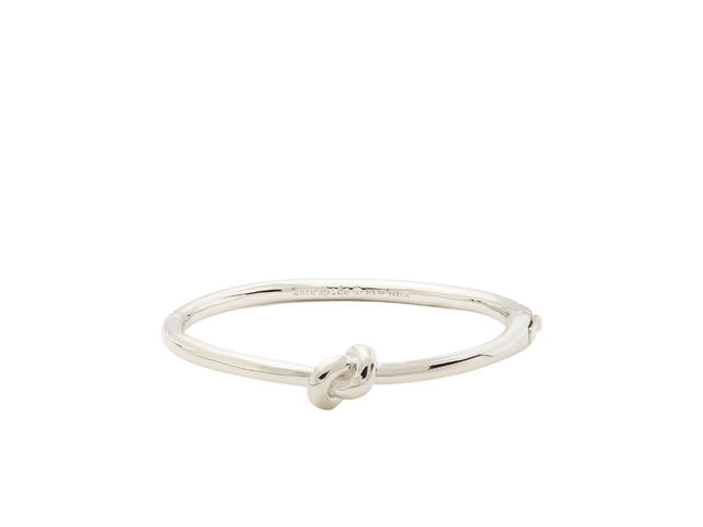 Katespade Katespade Sailor's Knot Hinge Bangle Silver - view 1