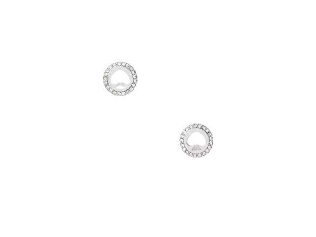 Katespade Katespade Spot The Spade Pave Halo Spade Studs Silver - view 1