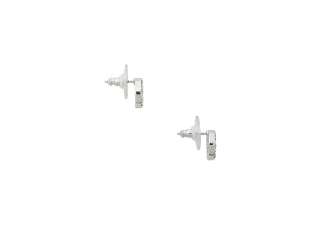 Katespade Katespade Spot The Spade Pave Halo Spade Studs Silver - view 2