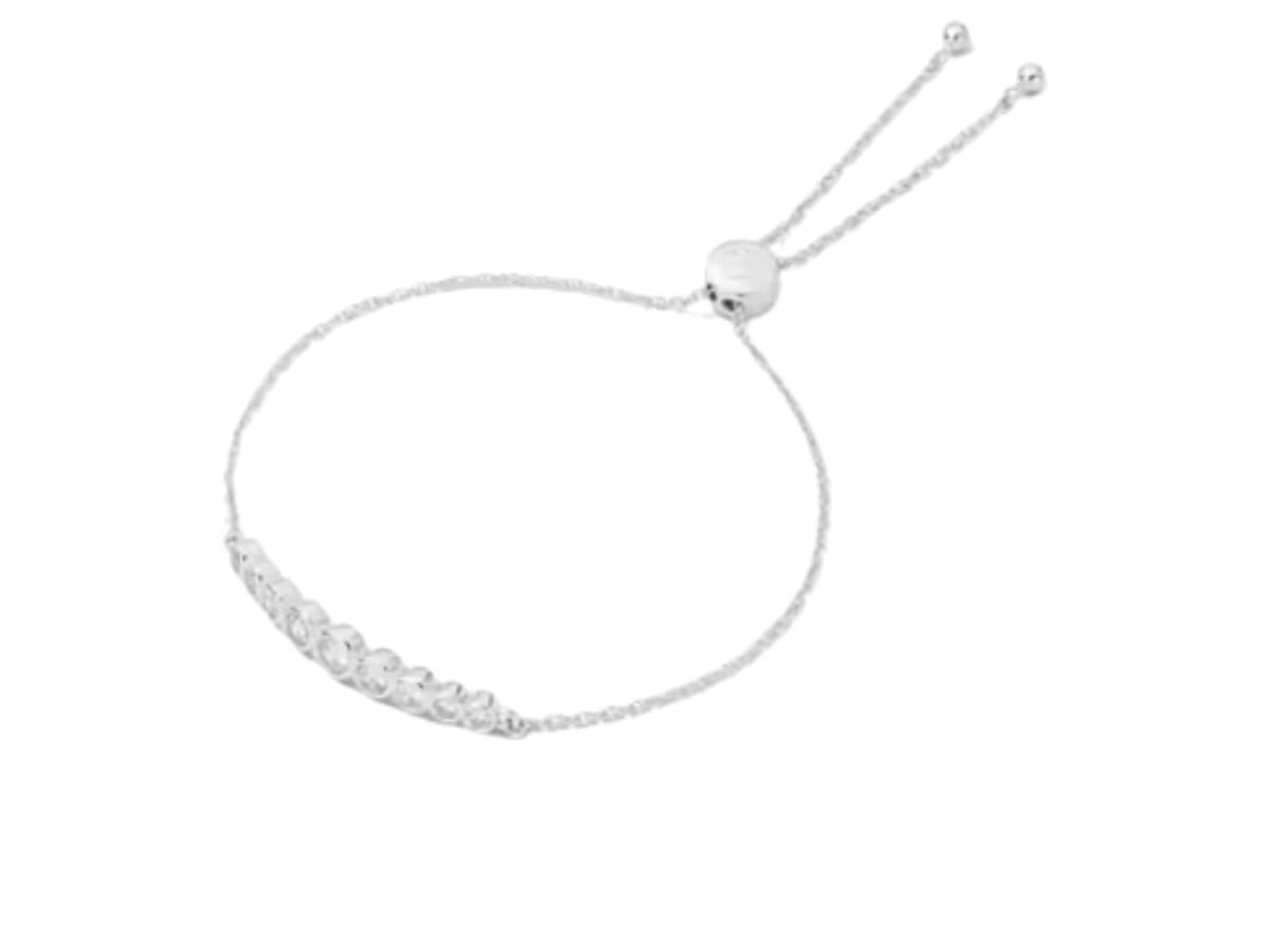 Katespade Katespade Full Circle Slider Bracelet Silver