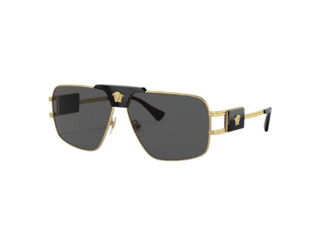 Versace Versace Navigator Sunglasses Grey Lens - view 1