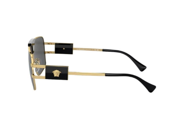 Versace Versace Navigator Sunglasses Grey Lens - view 3