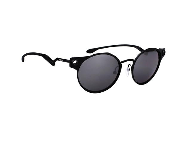 Oakley Oakley Deadbolt OO6046-0350-50 In Black Acetate Frame With Mercury Lenses - view 3