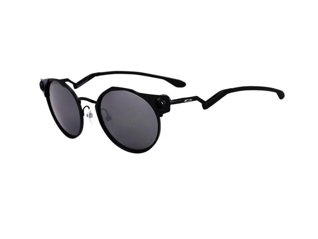 Oakley Oakley Deadbolt OO6046-0350-50 In Black Acetate Frame With Mercury Lenses - view 5